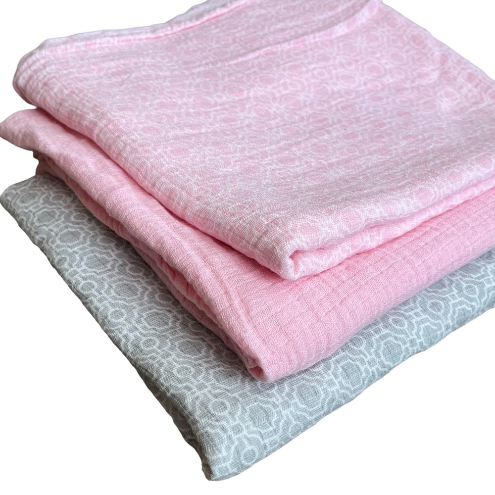 lollipop Receiving Blankets soft breathable cotton for swaddling burping snuggle